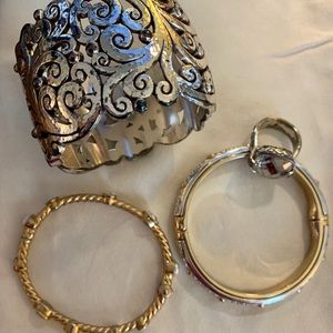 Brighton Jewelry LOT - 3 bracelets, 1 ring